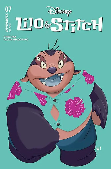 Lilo & Stitch #7 Cover D Rousseau Color Bleed Dynamite Entertainment