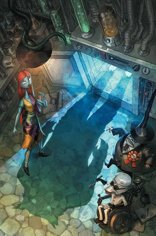 Tim Burtons The Nightmare Before Christmas The Shiver Of Christmas Town #1 Cover H Inc 1:15 Alan Quah Full Art Variant Dynamite Entertainment