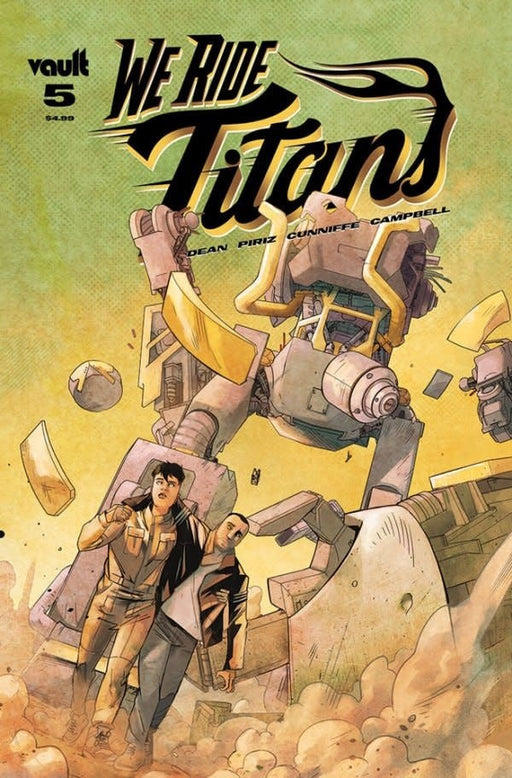 We Ride Titans #5 CVR A Sebastián Píriz