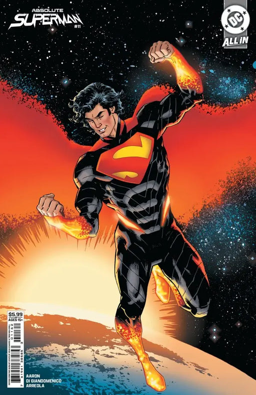 Absolute Superman #11 2nd Print Cover B Sean Izaaske Card Stock Variant DC Comics
