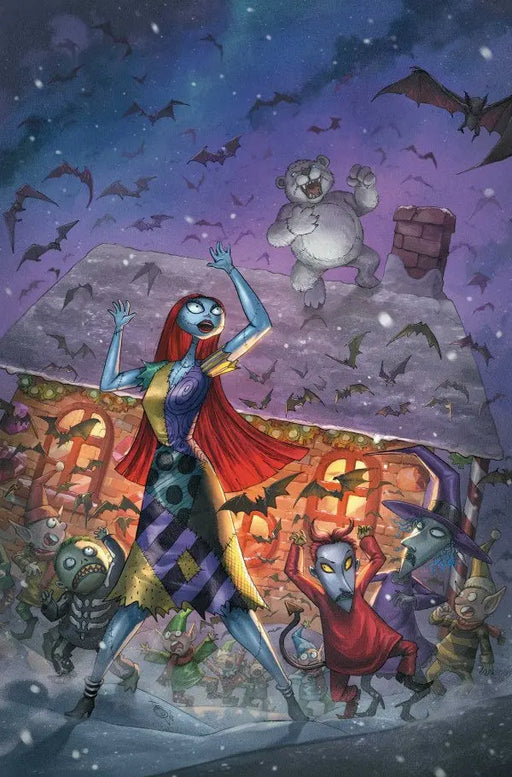 Tim Burtons The Nightmare Before Christmas The Shiver Of Christmas Town #3 Cover G 1 in 10 Alan Quah Full Art Variant Dynamite Entertainment