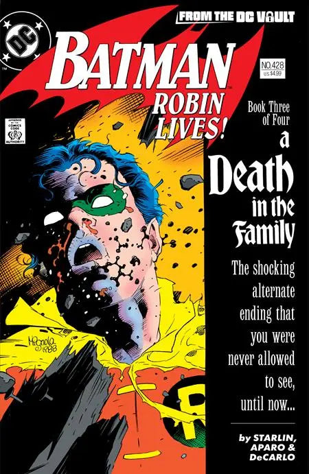 Batman #428 Robin Lives One Shot Cover C Mike Mignola Foil Variant
