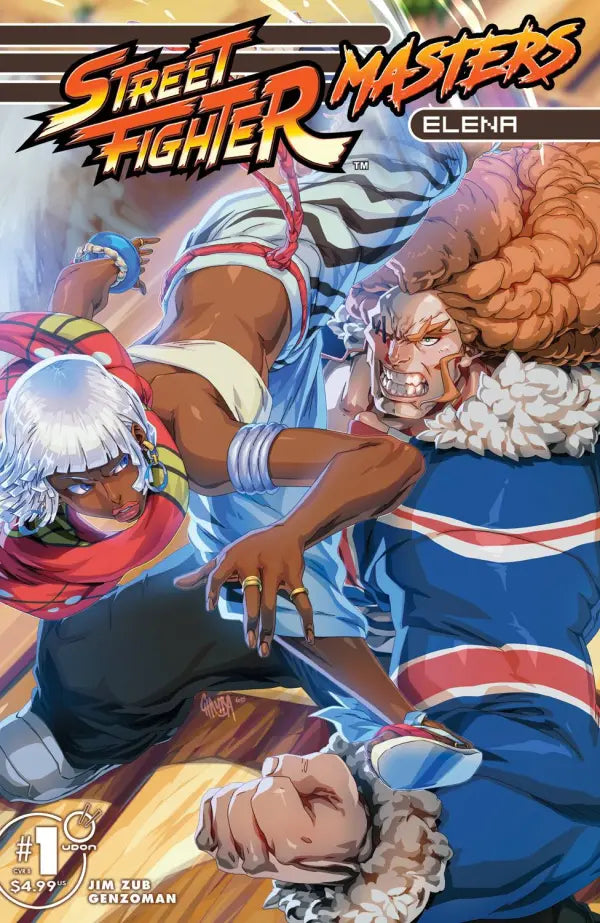 Street Fighter Masters Elena #1 Cover B Chamba Variant Udon Entertainment