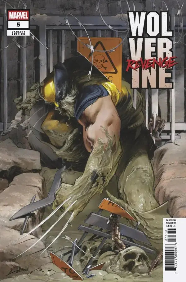 Wolverine Revenge Red Band #5 (Of 5) 25 Copy Variant Edition Variant (Bag) Marvel Comics