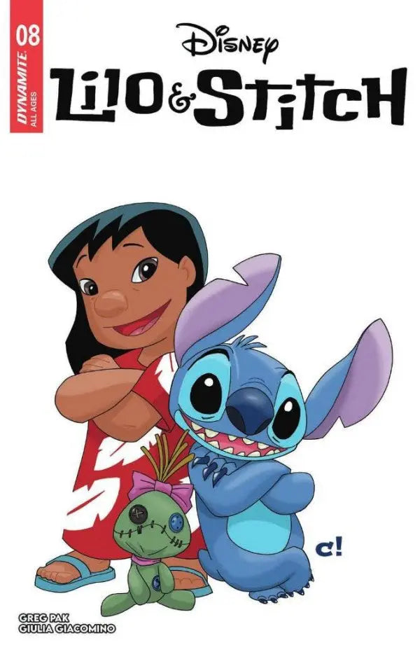 Lilo & Stitch #8 Cover D Rousseau Color Bleed Dynamite Entertainment