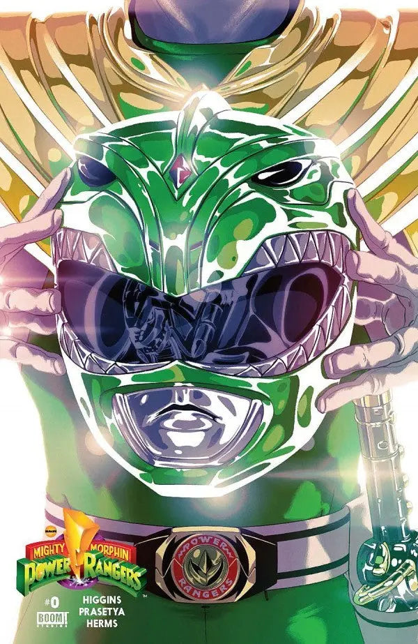 Might Morphin Power Rangers #0 Goñi Montes Green Ranger Variant BOOM! Comics