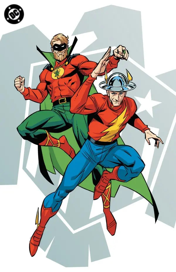 JSA #17 Cover D Diego Olortegui Corner Box Spot Foil Variant DC Comics