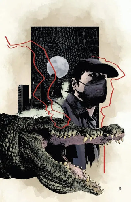 Crocodile Black #5 (Of 5) Cover D Unlockable Sorrentino (Mature) Boom! Studios