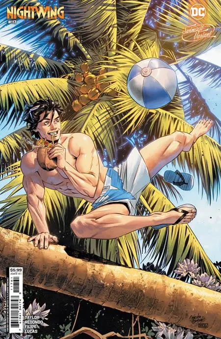 Nightwing #117 Cover E Belen Ortega Swimsuit Card Stock Variant DC Comics