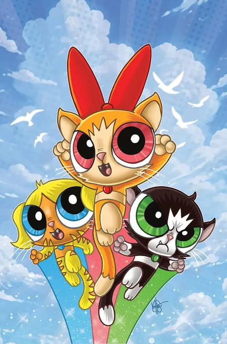 Powerpuff Girls #8 Cover F 10 Copy Variant Edition Haeser Virgin Dynamite Entertainment