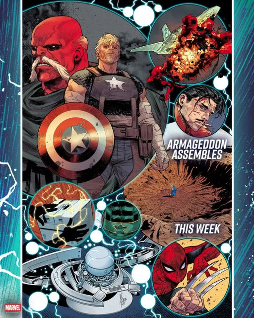 Avengers: Armageddon #1 Marco Checchetto Spoiler Variant Marvel Comics