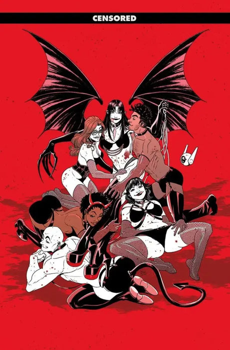 Money Shot Big Bang #0 (Of 5) Cover E Corin Howell Lilith Crossover Black Bag Variant (Mature) Vault Comics