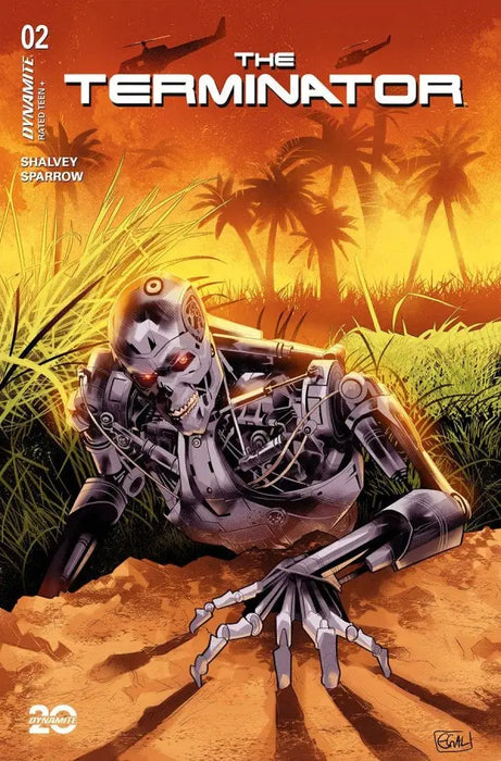 Terminator #2 Cover I 10 Copy Variant Edition Galmon Foil Dynamite Entertainment