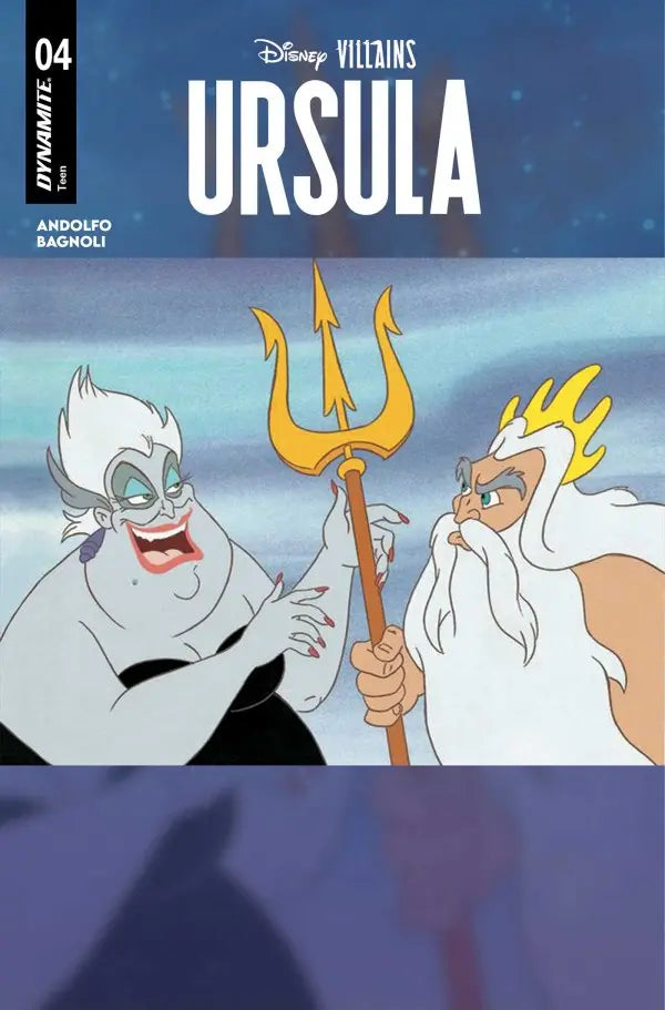 Disney Villains Ursula #4 Cover E Storybook Art Cartoon Head Variant Dynamite Entertainment