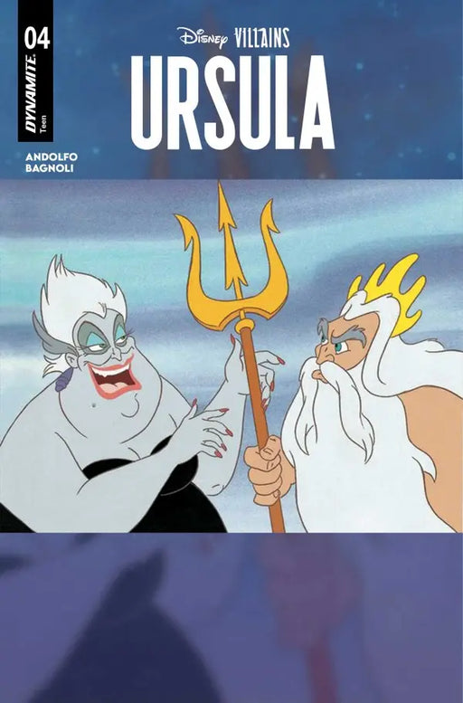 Disney Villains Ursula #4 Cover E Storybook Art Cartoon Head Variant Dynamite Entertainment