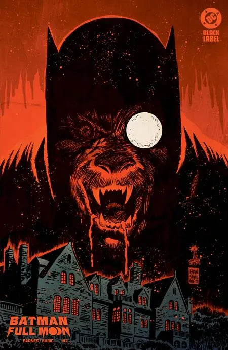Batman Full Moon #2 (Of 4) Cover B Francesco Francavilla Card Stock Variant (Mature) DC Comics