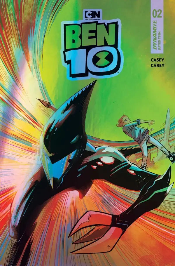 Ben 10 #2 Cover R 1 in 10 Sebastian Piriz Foil Variant Dynamite Entertainment
