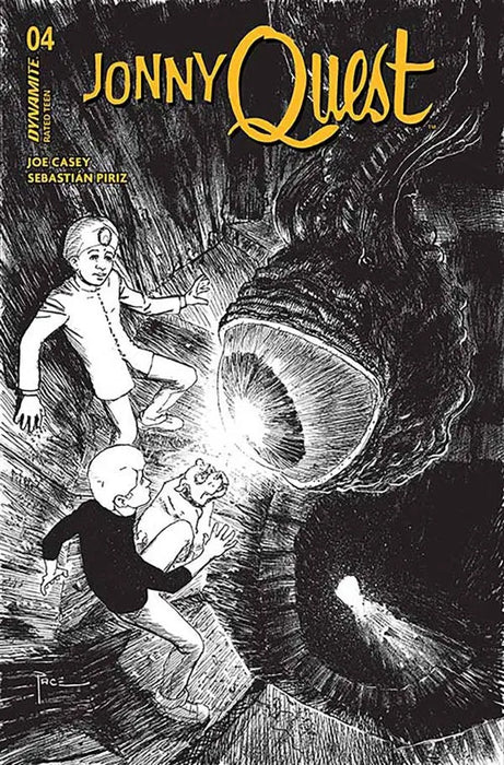 Jonny Quest #4 Cover F 10 Copy Variant Edition Pace Line Art Dynamite Entertainment