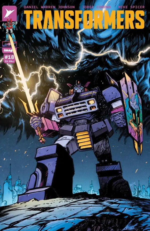 Transformers #18 Cover F Daniel Warren Johnson & Mike Spicer Variant Image Comics