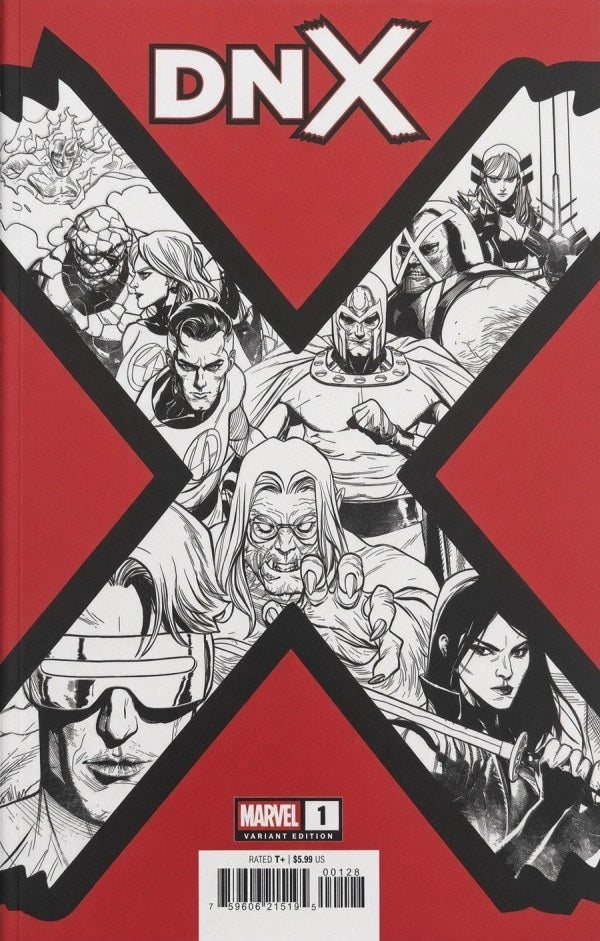 DNX #1 Leinil Francis Yu Black & White X Blind Bag Variant