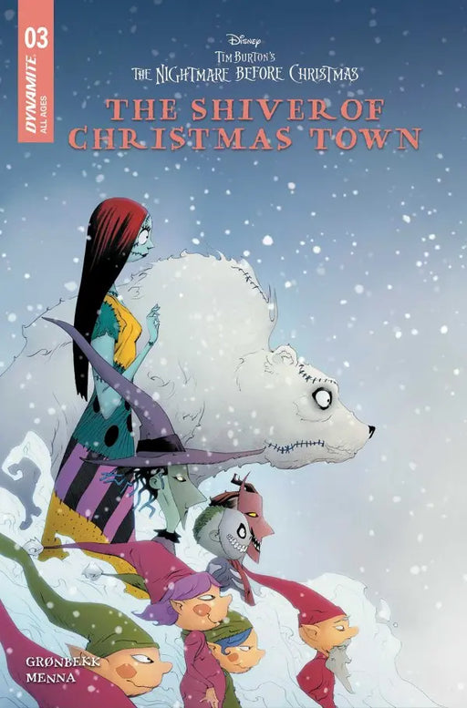 Tim Burtons The Nightmare Before Christmas The Shiver Of Christmas Town #3 Cover A Jae Lee Dynamite Entertainment