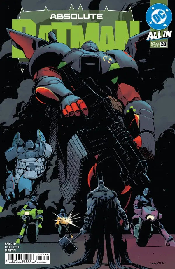 Absolute Batman #20 3rd Print DC Comics