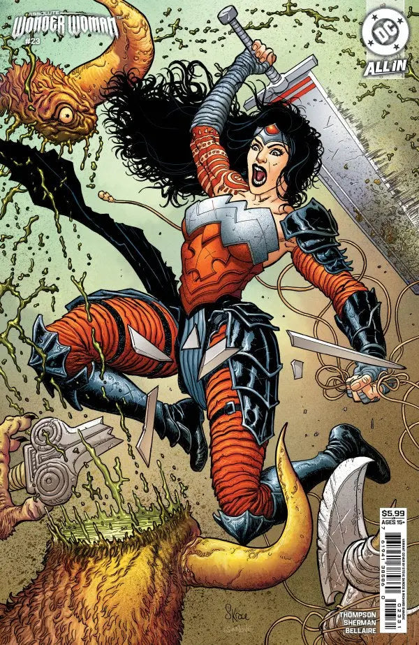 Absolute Wonder Woman #23 Cover C Steve Skroce Card Stock Variant DC Comics