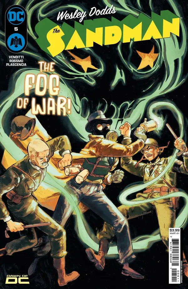 Wesley Dodds The Sandman #5 Of 6 Cover A Riley Rossmo