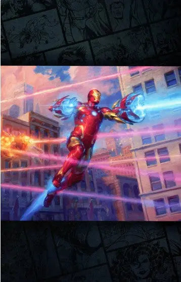 Iron Man #6 Classified Artist Magic: The Gathering Full Art Variant Marvel Comics