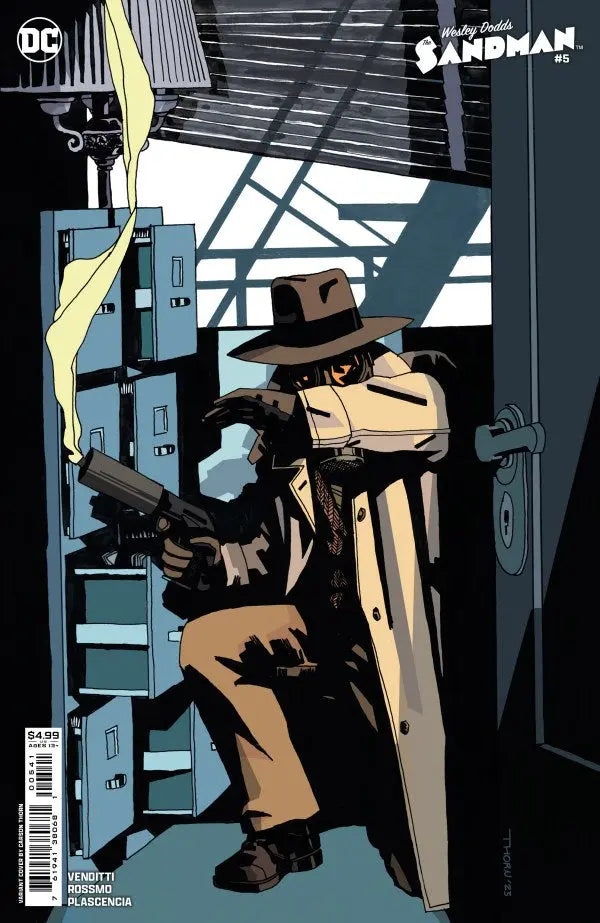 Wesley Dodds The Sandman #5 Of 6 Cover C Carson Thorn Card Stock Variant