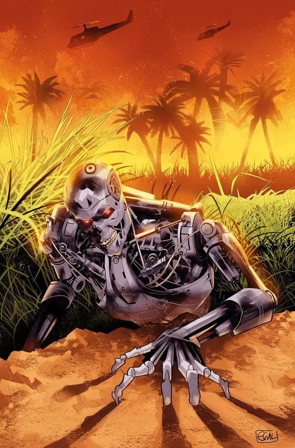 Terminator #2 Cover J 15 Copy Variant Edition Galmon Foil Virgin Dynamite Entertainment