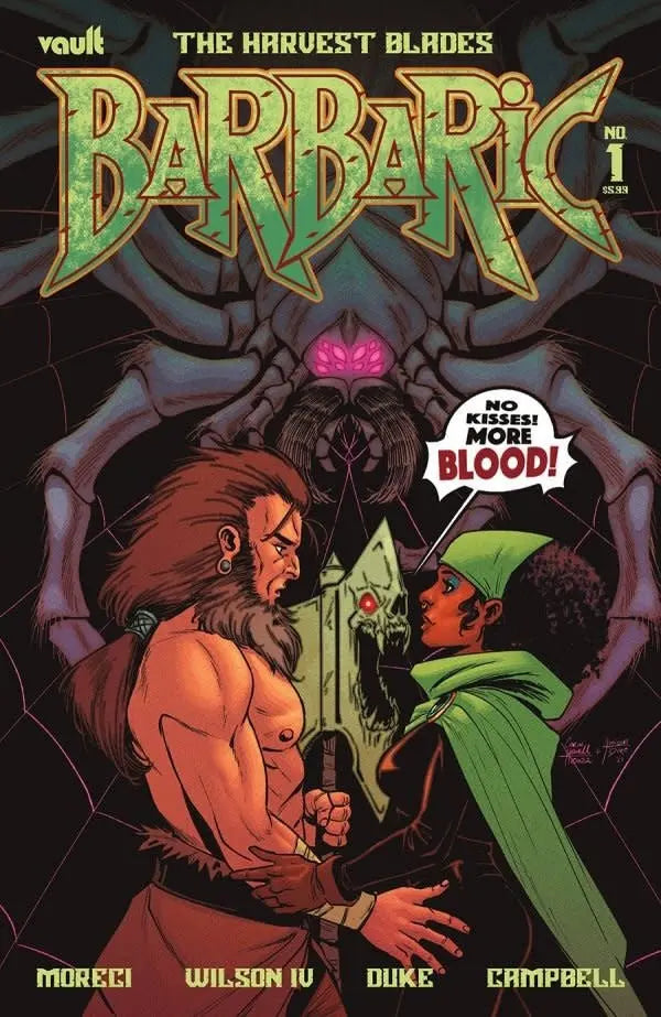 Barbaric: Harvest Blades #1 One-Shot MR CVR C 5 Copy Incentive Howell VAR