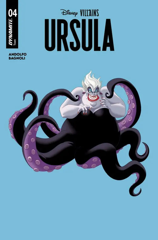Disney Villains Ursula #4 Cover D Animation Art Variant Dynamite Entertainment