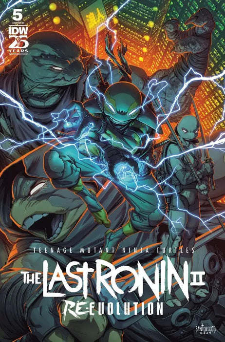 Teenage Mutant Ninja Turtles: The Last Ronin II-Re-Evolution #5 Variant Ri (50) (Santolouco) IDW Publishing