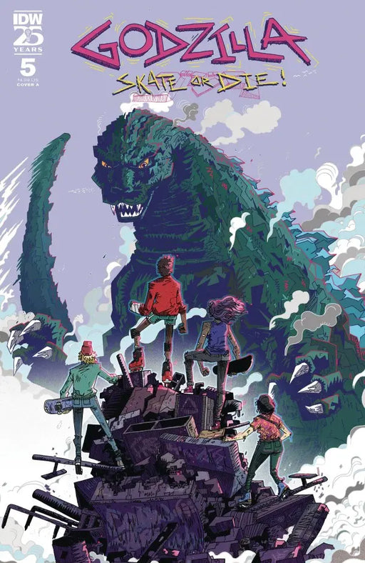 Godzilla: Skate Or Die #5 Cover A (Joyce) IDW Publishing