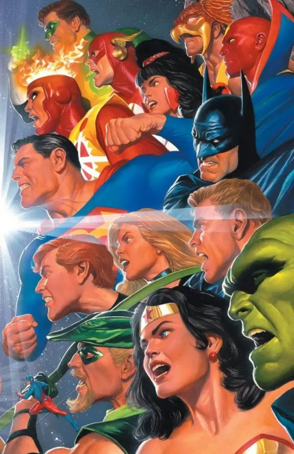 Avengers JLA #4 Facsimile Edition Cover B Alex Ross DC Marvel Connecting Variant DC Comics