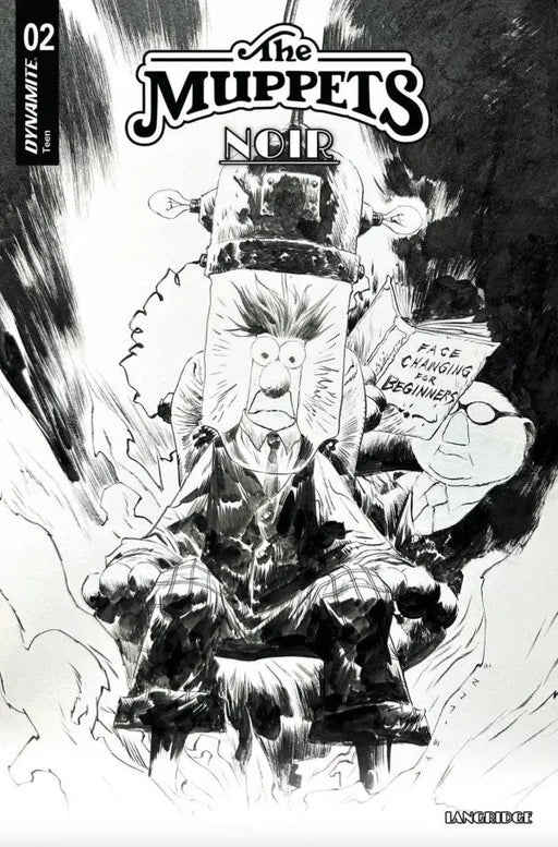 Muppets Noir #2 Cover D 1 in 10 Jae Lee Line Art Variant Dynamite Entertainment