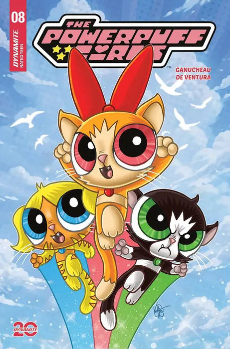 Powerpuff Girls #8 Cover E 10 Copy Variant Edition Heaser Original Dynamite Entertainment
