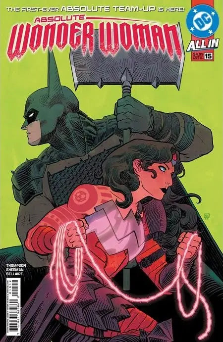 Absolute Wonder Woman #15 2nd Print Cover A Hayden Sherman DC Comics