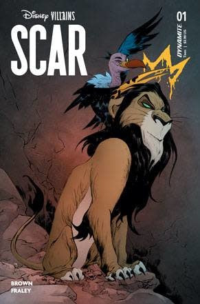 Disney Villains Scar #1 Cvr V Foc Bonus Jae Lee Original