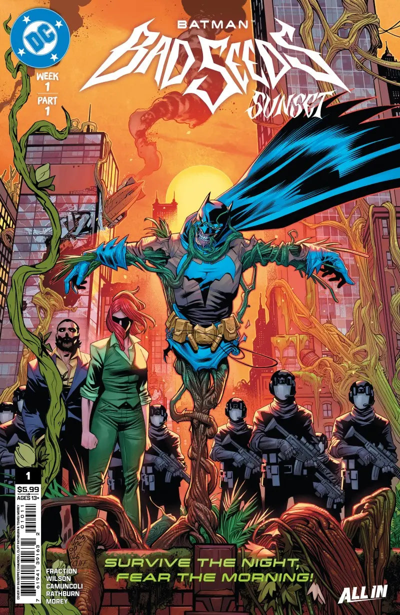 Batman Bad Seeds Sunset #1 (One Shot) Cover A Giuseppe Camuncoli & Cliff Rathburn DC Comics