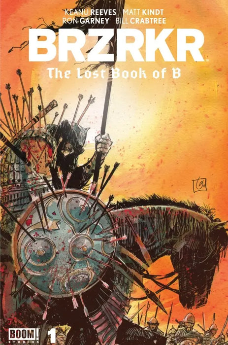 BRZRKR The Lost Book Of B #1 Cover C Foil Variant Garney (Mature) Boom! Studios