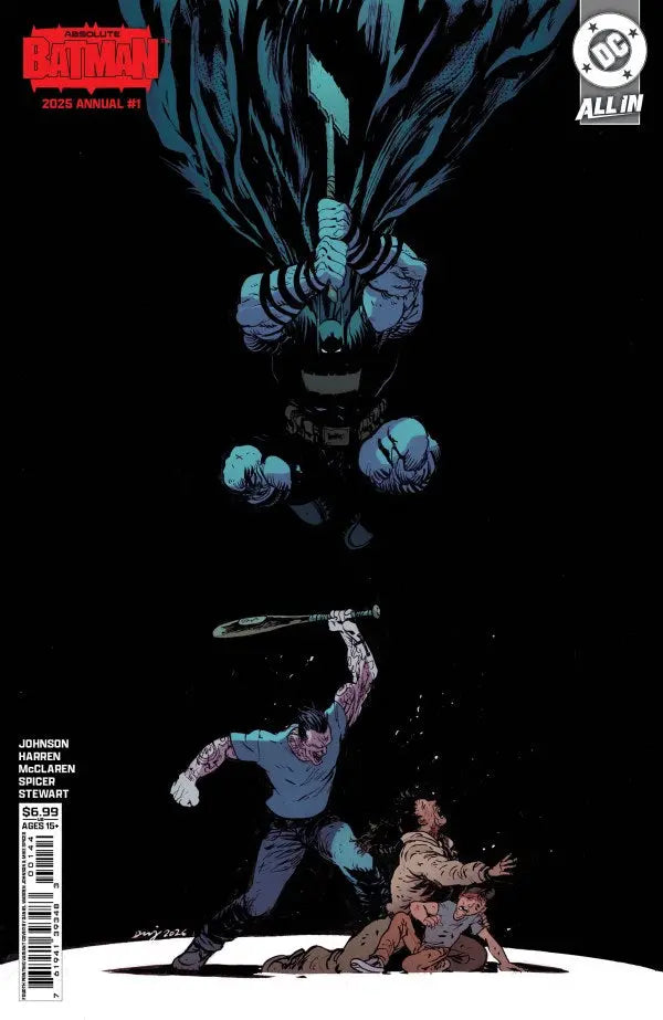 Absolute Batman 2025 Annual #1 (One Shot) 4th Print Cover B Daniel Warren Johnson Card Stock Variant DC Comics