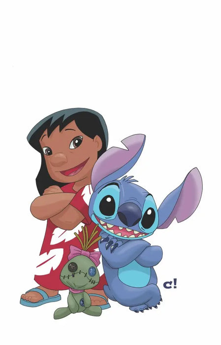 Lilo & Stitch #8 Cover E 7 Copy Variant Edition Rousseau Color Bleed Virg Dynamite Entertainment