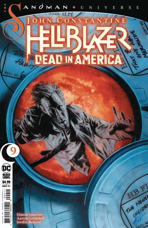 John Constantine Hellblazer Dead In America #9 (Of 11) Cover A Aaron Campbell (Mature) DC Comics