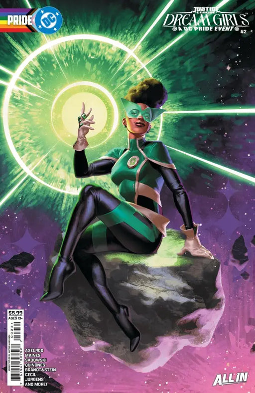 Justice League Dream Girls A DC Pride Event #2 (Of 4) Cover C Mateus Manhanini Card Stock Variant DC Comics