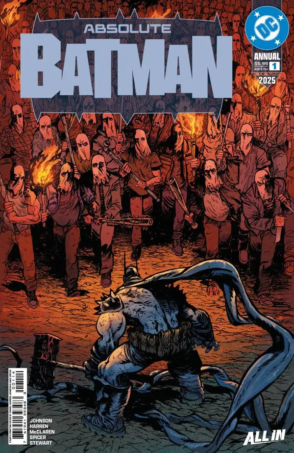Absolute Batman 2025 Annual #1 (One Shot) 4th Print Cover A Daniel Warren Johnson DC Comics