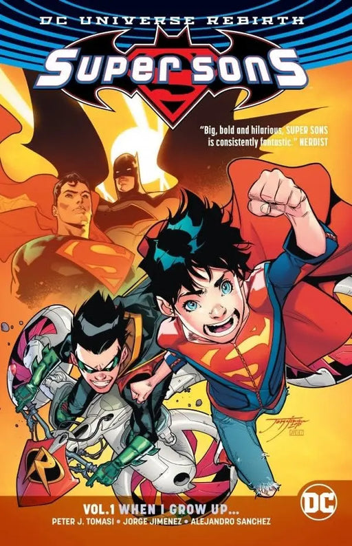 Super Sons Vol 01 When I Grow Up Rebirth