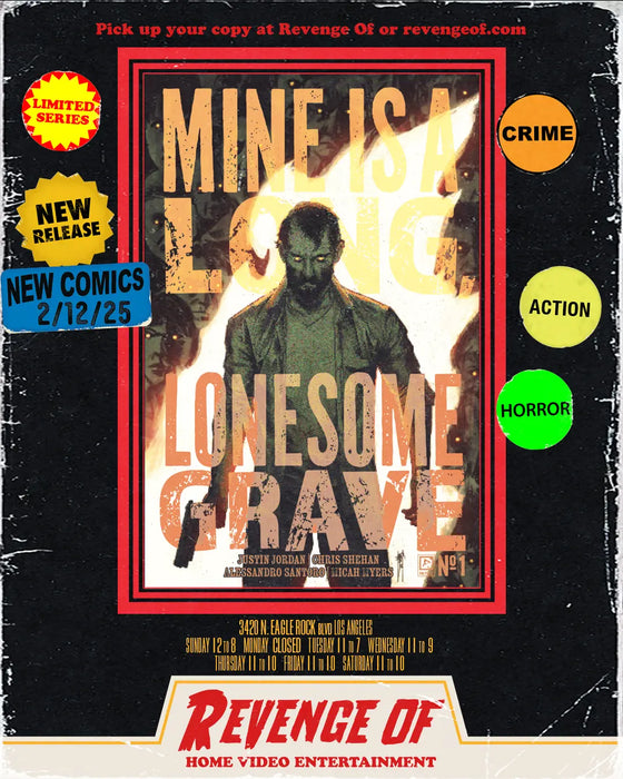 Mine Is A Long Lonesome Grave #1 (Of 4) Cover A Chris Shehan (Mature) Oni Press