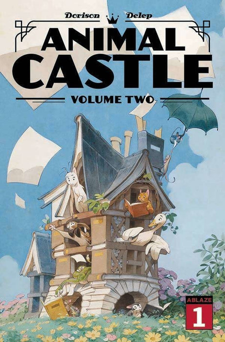 Animal Castle Vol 2 #1 Cvr B Delep Animal Library MR